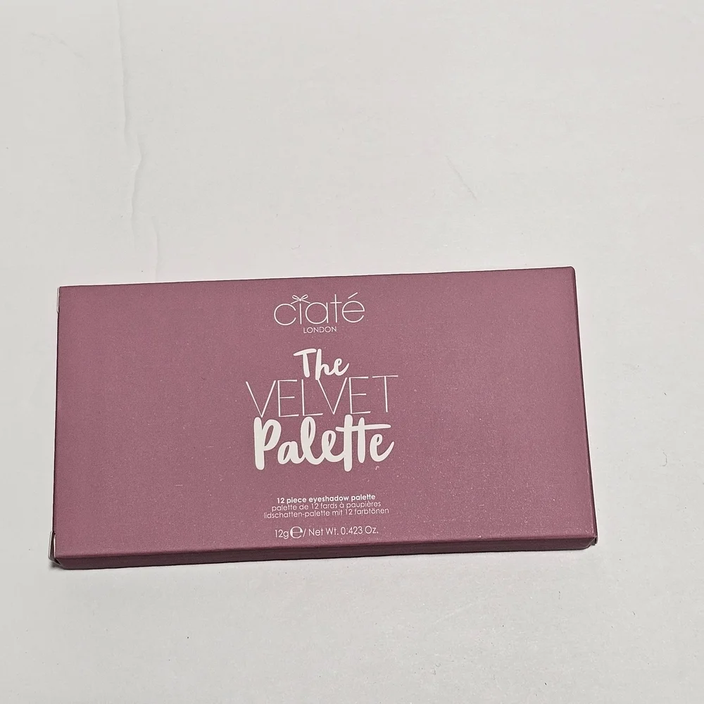 NEW Ciate London The Velvet Palette